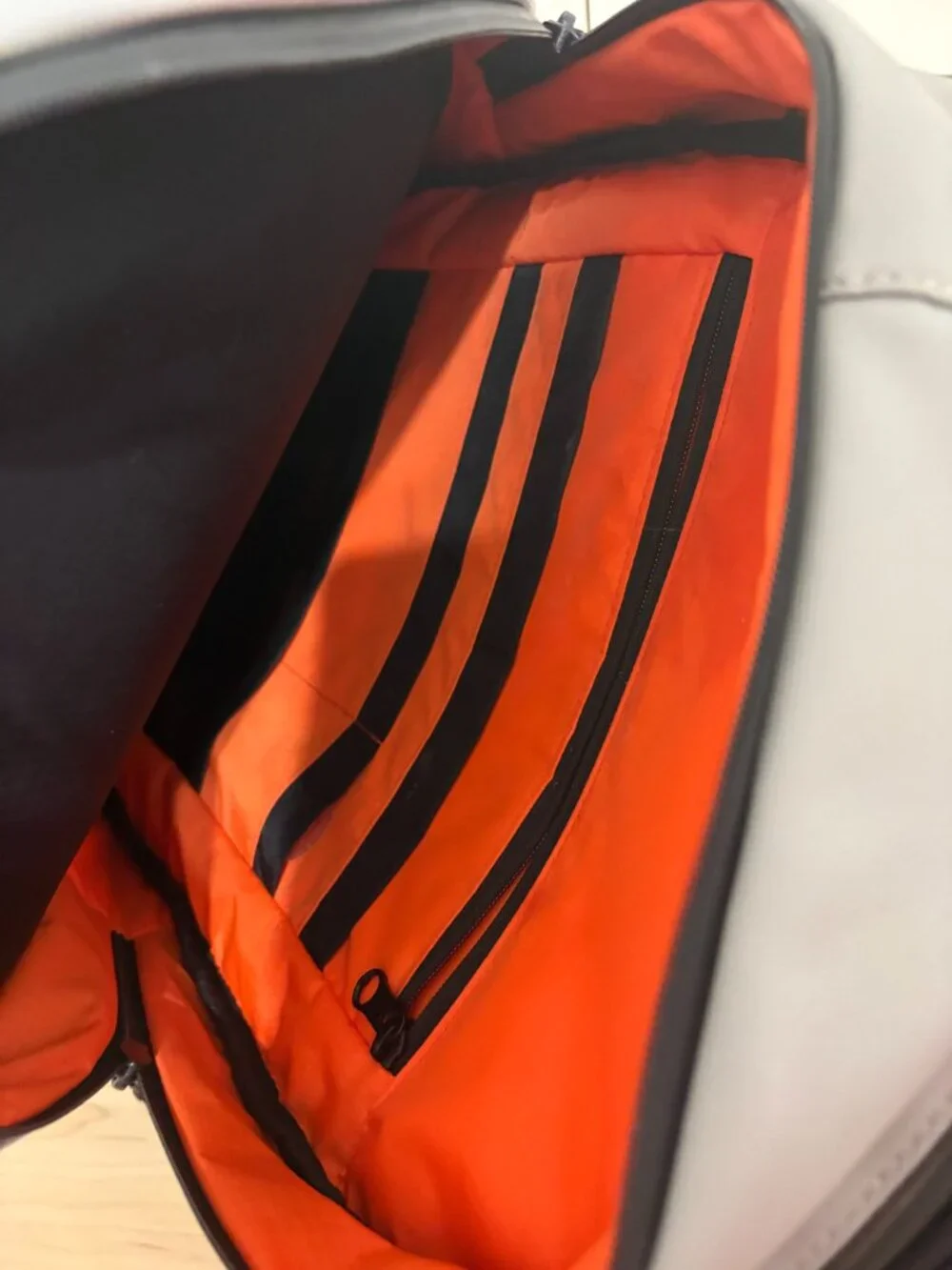 Stubble & Co Everyday Backpack 20L - Grey / Orange Accents - Excellent Condition